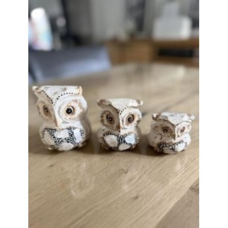 Lot 3 chouettes