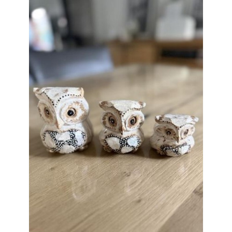 Lot 3 chouettes