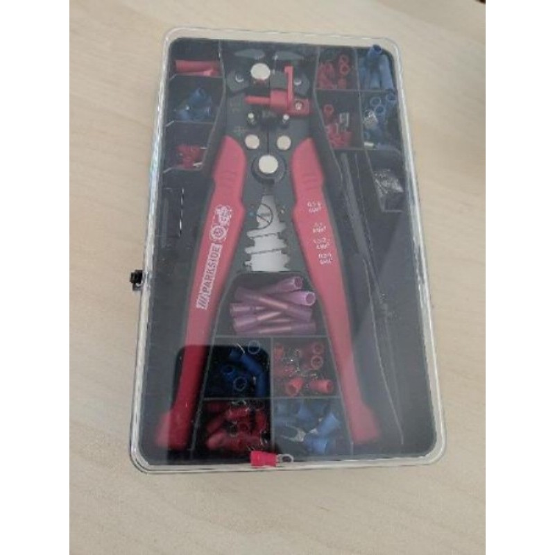 Pince à sertir avec accessoires (231 pièces), Parkside, neuf 