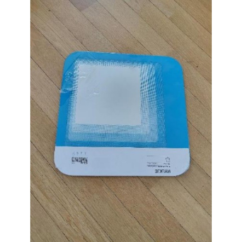 Miroir Hylkje, IKEA, bleu, 30 x 30 cm, neuf
