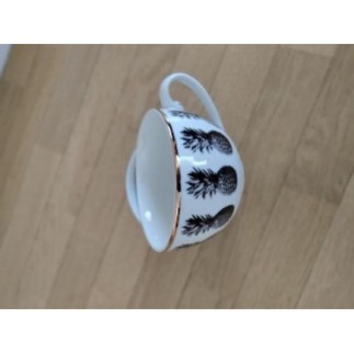 Set de 2 tasses blanches...
