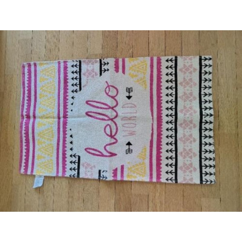 Tapis coloré, 74 x 46 cm, neuf