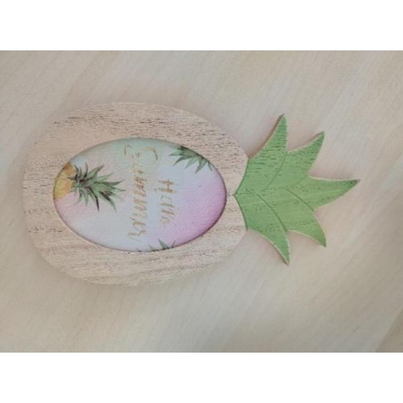 Cadre Ananas, vert