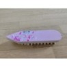 Brosse, motif flamant rose, état neuf