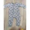 Pijama gris 18m