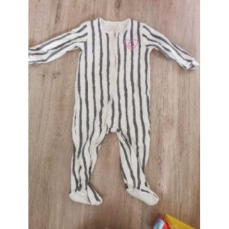 Pijama rayé 18m