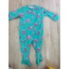 Pijama chat vert 12m