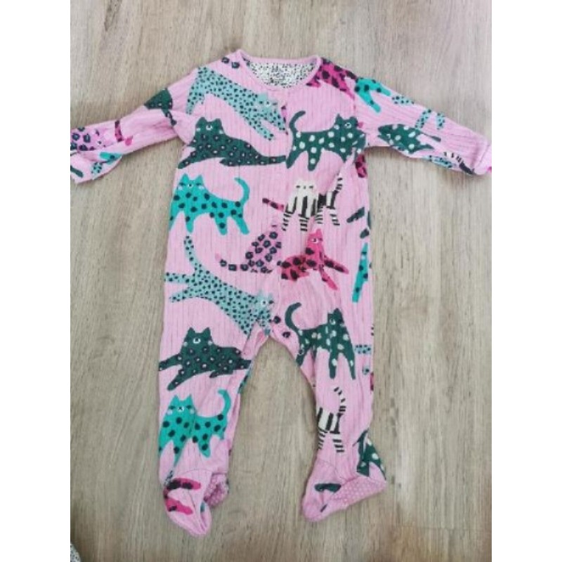 Pijama chat rose 12m