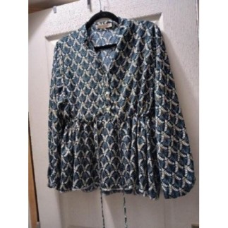 Blouse verte taille L