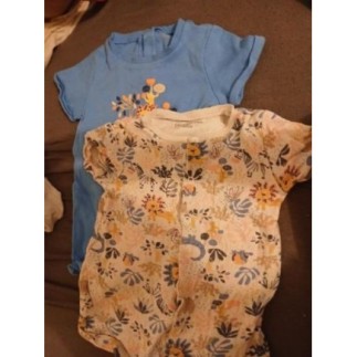 Lot 2 Combi short 18 mois 