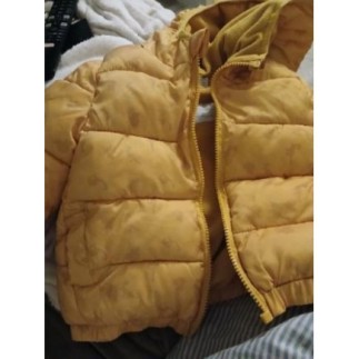 Blouson jaune taille 24 mois