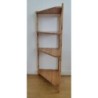 Étagère d'angle Ragrund, bambou, 34 x 99 cm