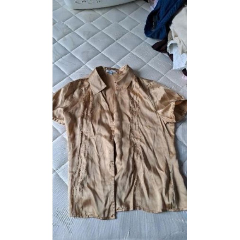 chemisier soie taille 40 "1 2 3"