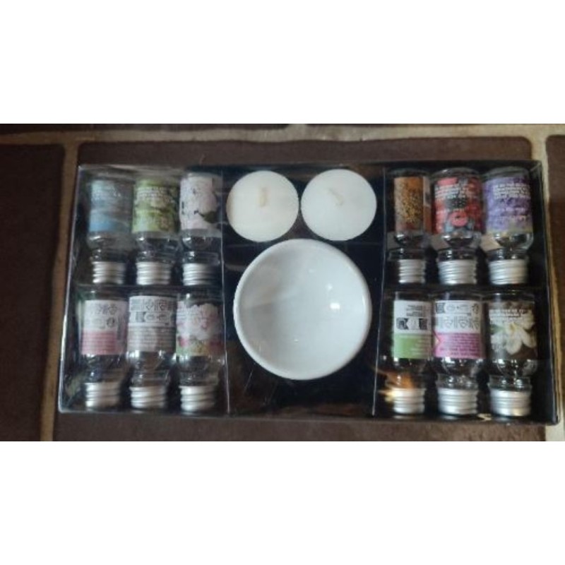 Coffret diffuseur de parfum – 15 pièces – NEUF