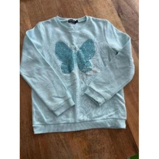 Pull bleu ciel 10 ans 