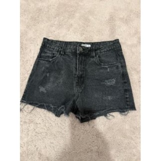Short jean noir Gemo 16ans 