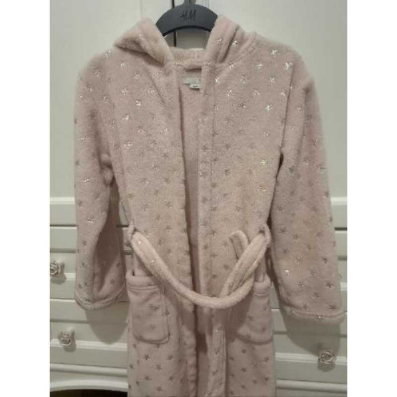 Robe de chambre rose 8 ans 