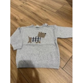 Pull gris H&M 18 mois 