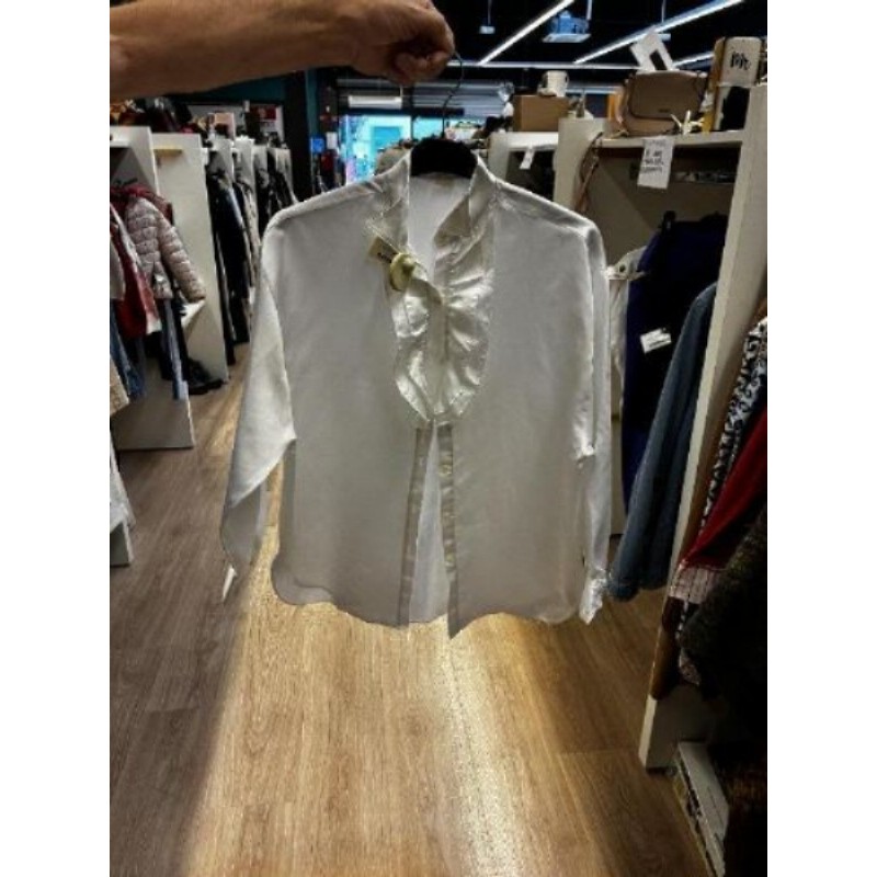 CHEMISIER BLANC T 38
