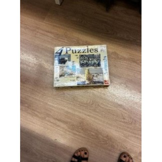 4 PUZZLES ANIMAUX 