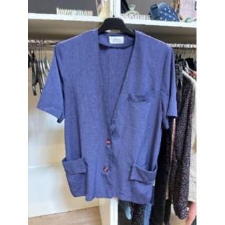 Blazer ZAPA L bleu à...