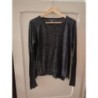 Pull gris chiné 