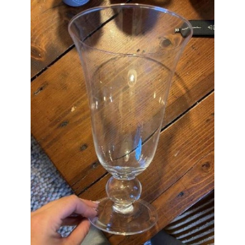 Vase en verre 