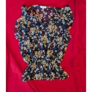 Top à fleurs Taille M