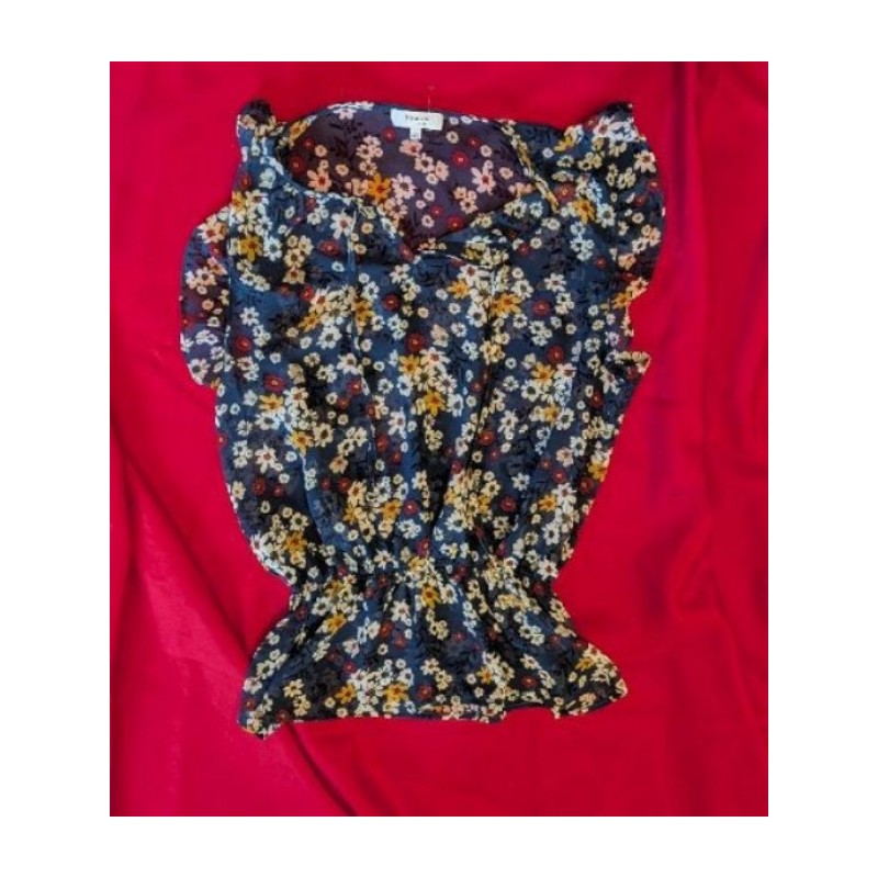 Top à fleurs Taille M