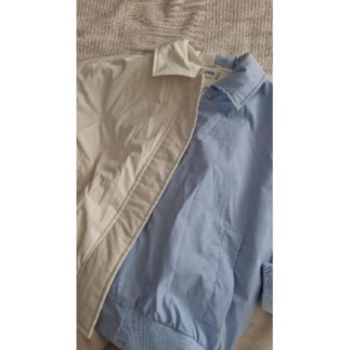 Manteau blanc-bleu Pimkie...