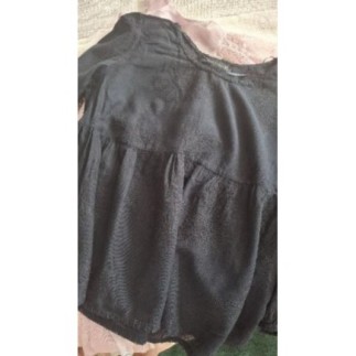 Chemise Noire Zara  taille M