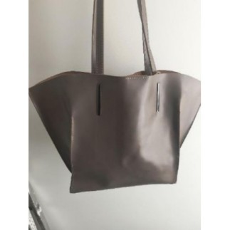 Sac cuir taupe 