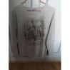 T-shirt M3/4 Scottage T4 écru et doré