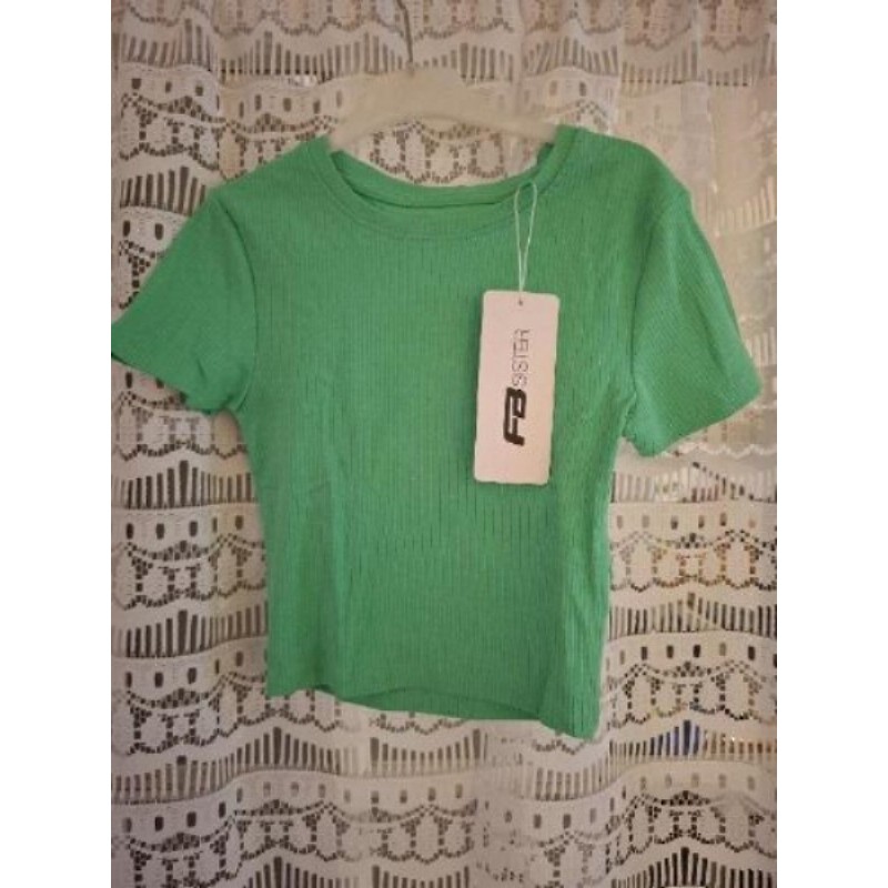 TSHIRT NEUF VERT XXS FSBN SISTER