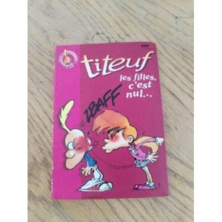 Livre Titeuf, les filles 