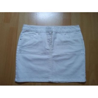 Jupe courte en jean,...