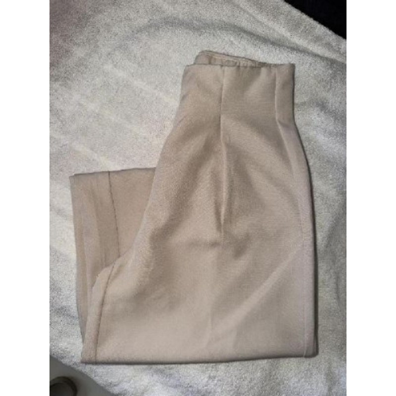 Pantalon taille haute beige T.S