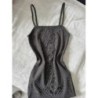 Robe moulante grise T.S