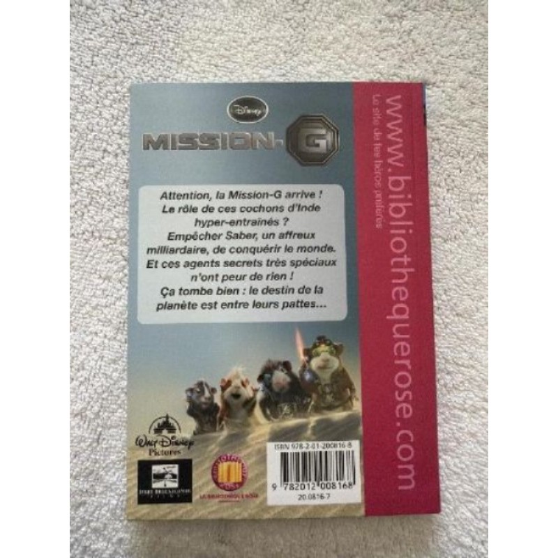 Livre Mission G