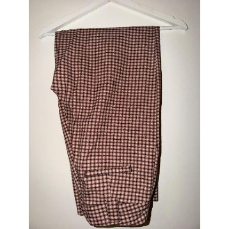 Pantalon coupe droite rose T.M