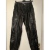 Cargo similicuir noir T.M