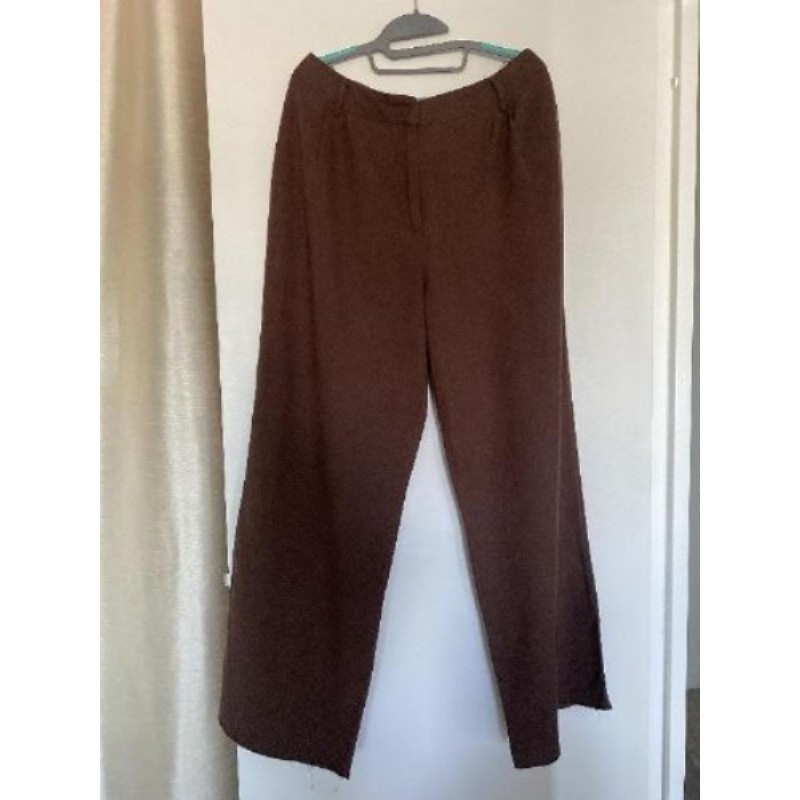 Pantalon marron ample Taille 40