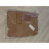 Lot d'emballages boîtes pliables en carton kraft avec fenêtre transparente