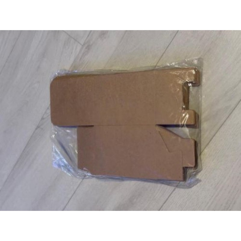 Lot de boîtes / étuis pliables en carton kraft
