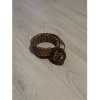 Ceinture tressée souple 