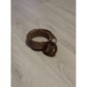 Ceinture tressée souple 