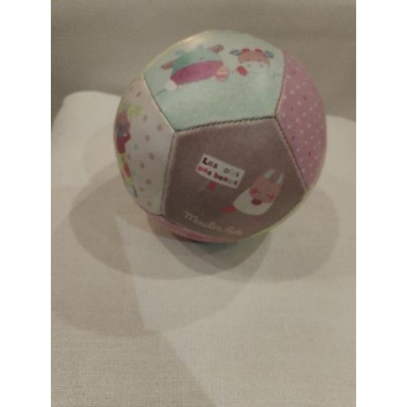 balle mousse vinyle moulin roty collection les jolis pas beaux