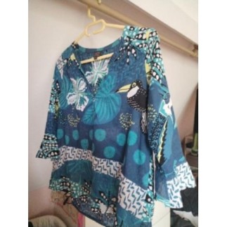 Chemise 3/4 coton taille XS