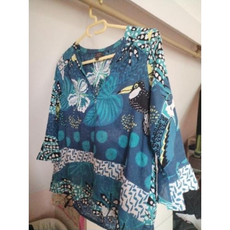 Chemise 3/4 coton taille XS