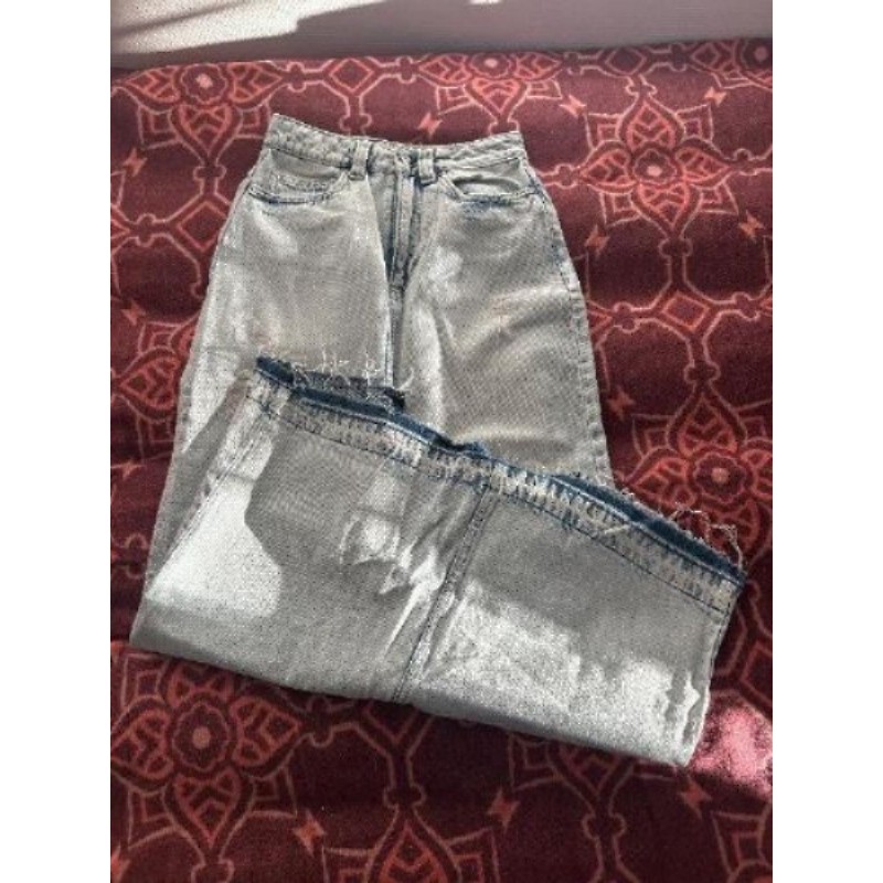 jupe en jeans pimki taille 32 